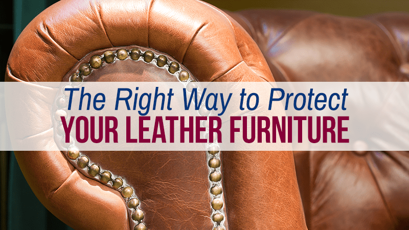 Right Way to Protect Leather Furniture