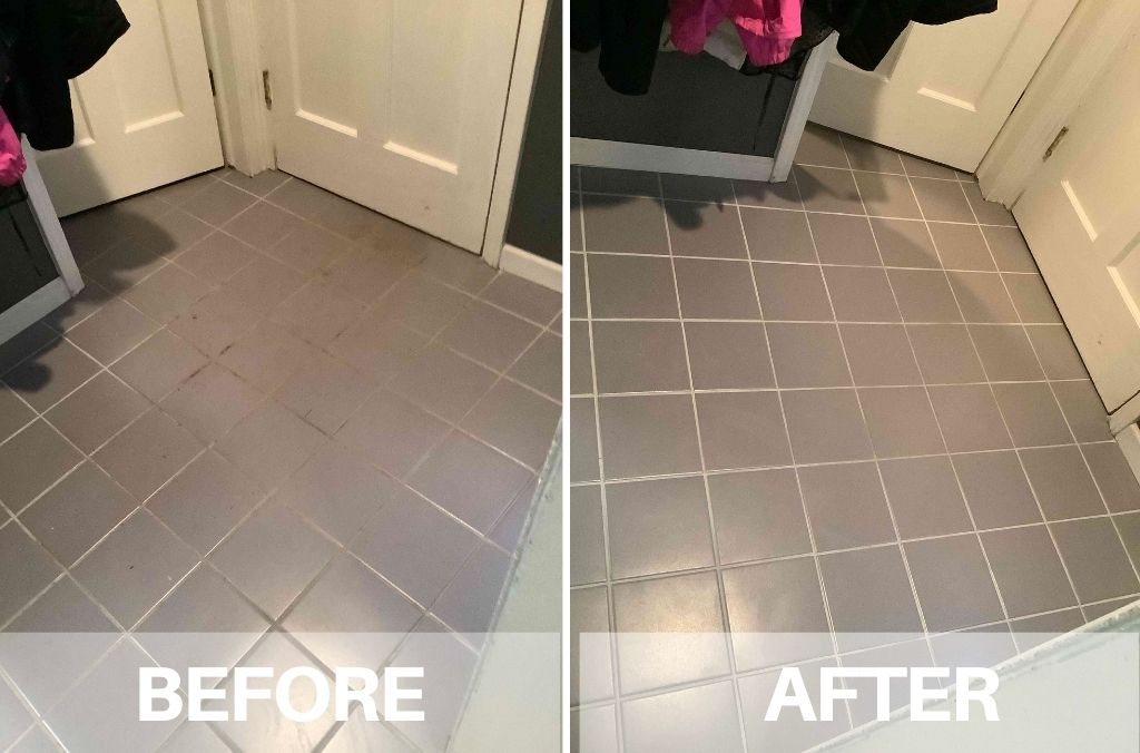 Tile Cleaning Before & After Photos | Chet's Cleaning
