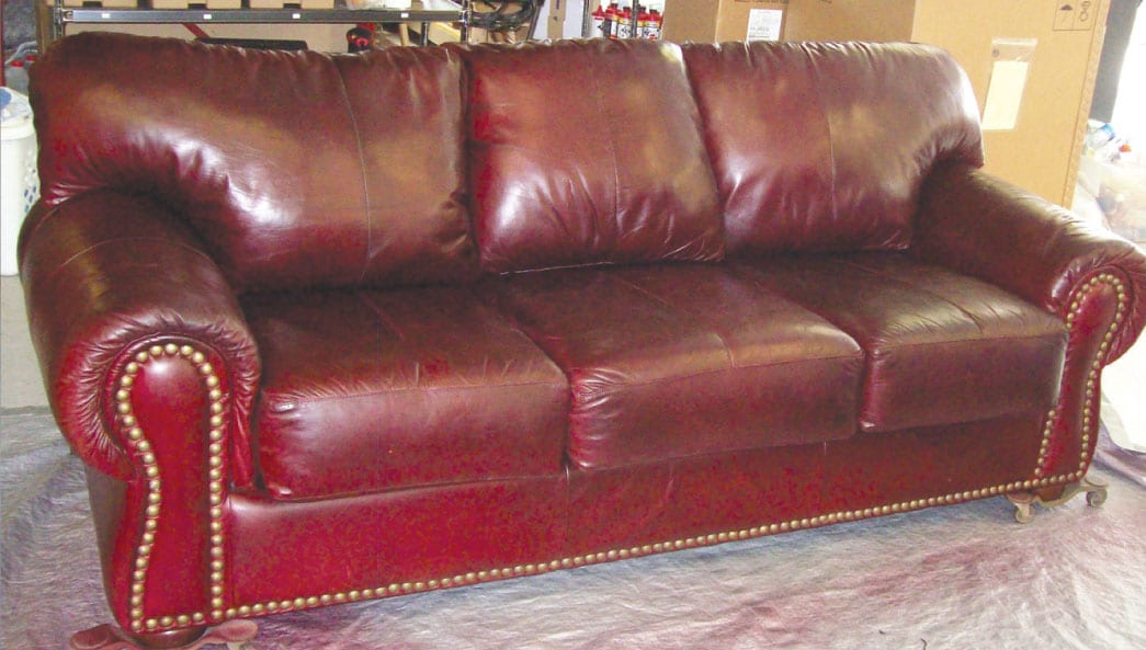 Clean Leather Couch