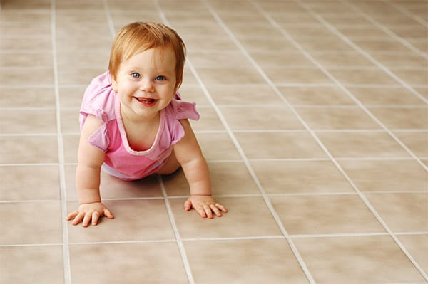 Baby Crawling