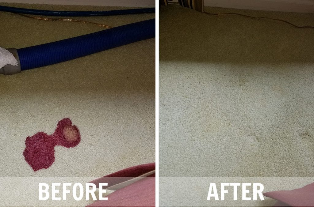 Stained Carpet Cleaning