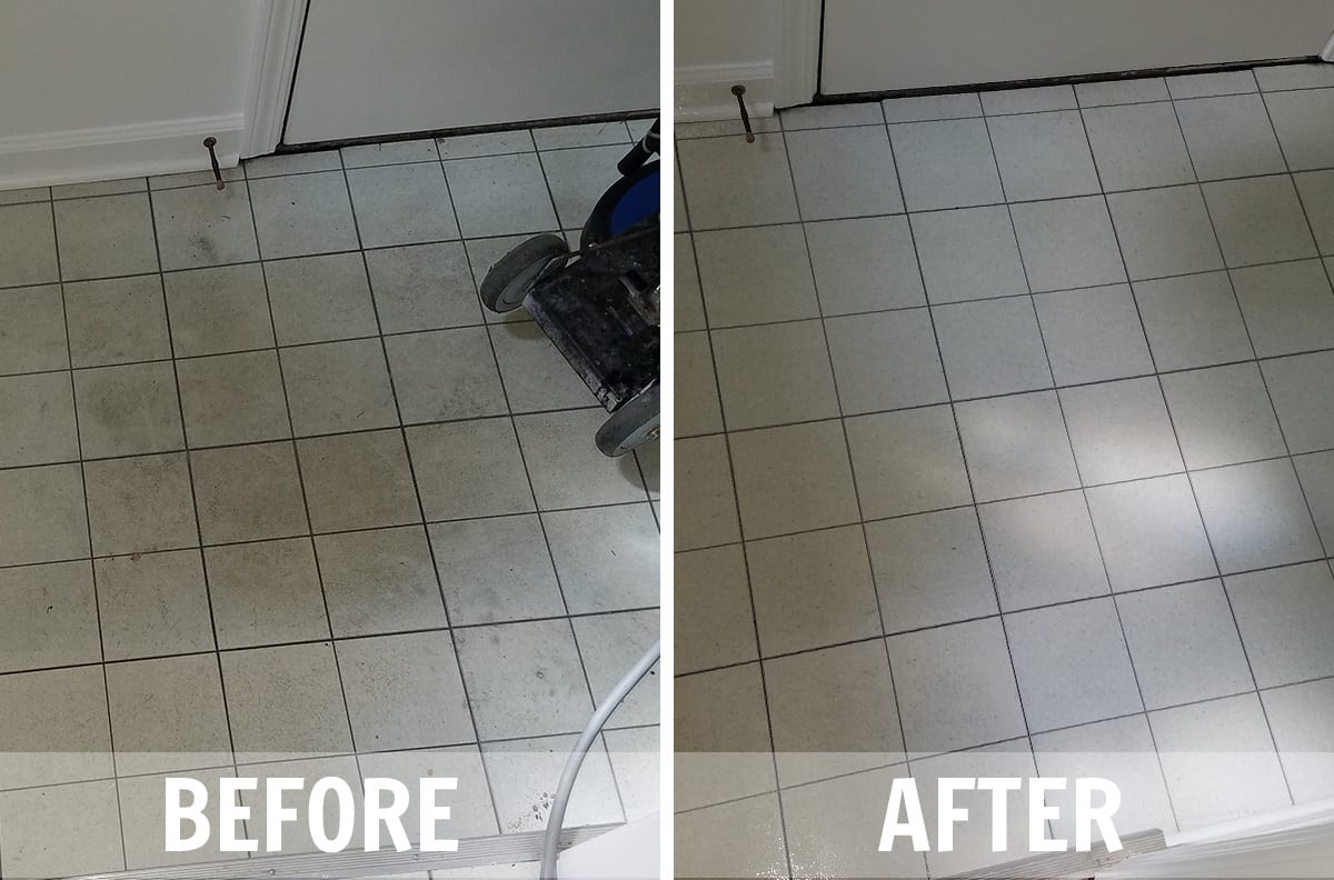 Cleaning Ceramic Tile Floors and Grout